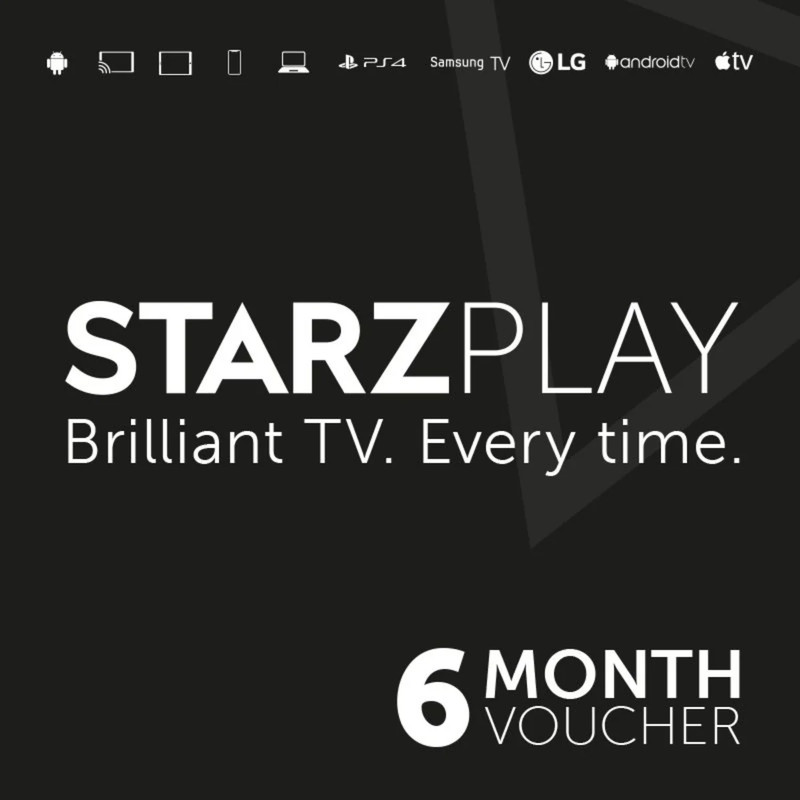 Starz Play 6 months